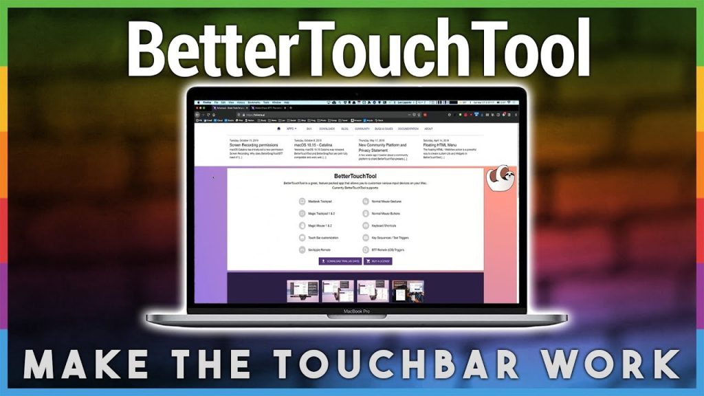 Download BetterTouchTool Mac app Full Version