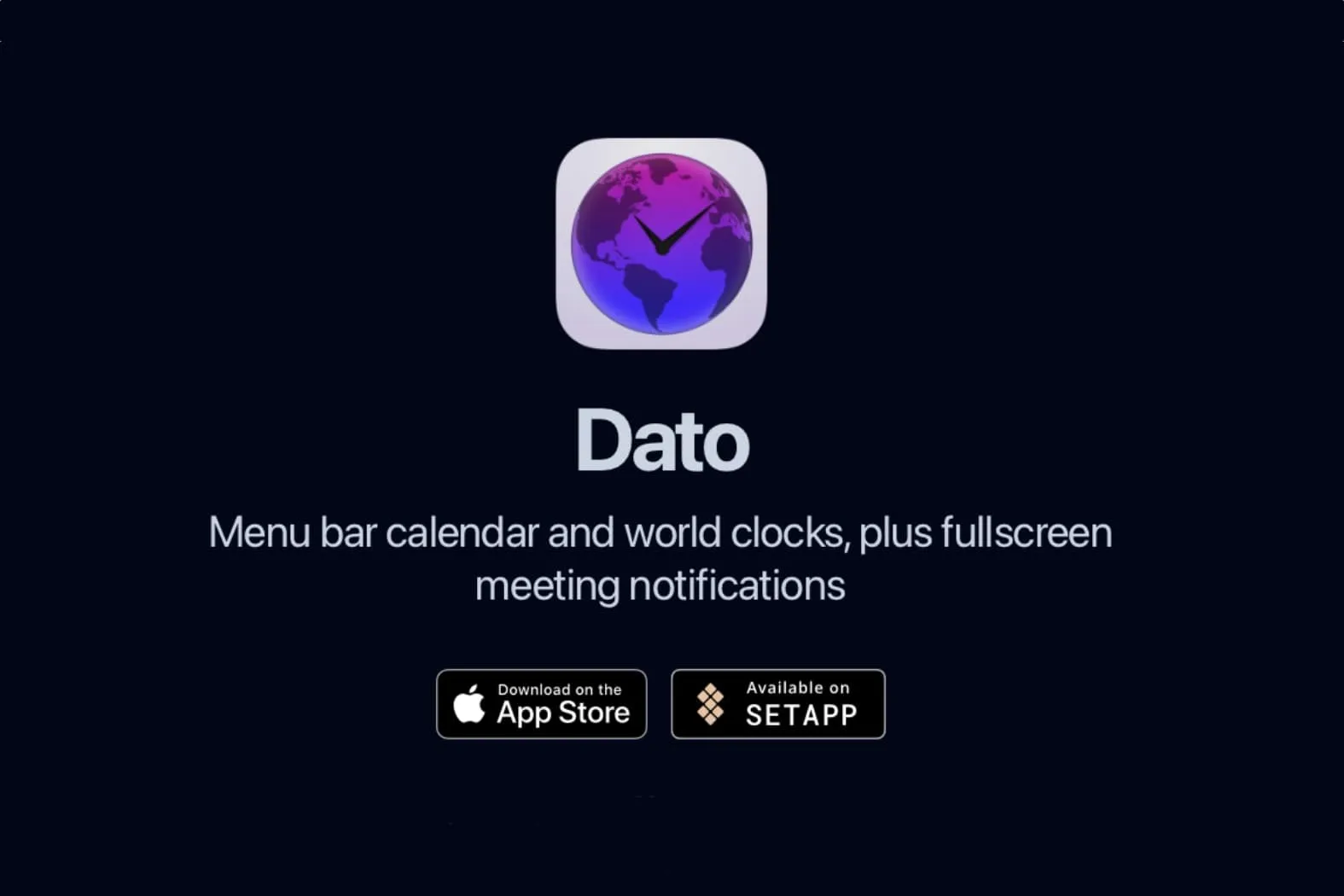 Dato Pro App For Mac 5.6.7 Time And Date Manager App For MacOSX Dato Pro App For Mac 5.6.7 Time And Date Manager App For MacOSX