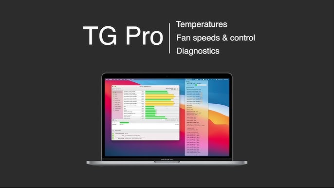 TG Pro (Temperature Gauge Pro) For Mac v2.98 Best Temperature Gauge App
