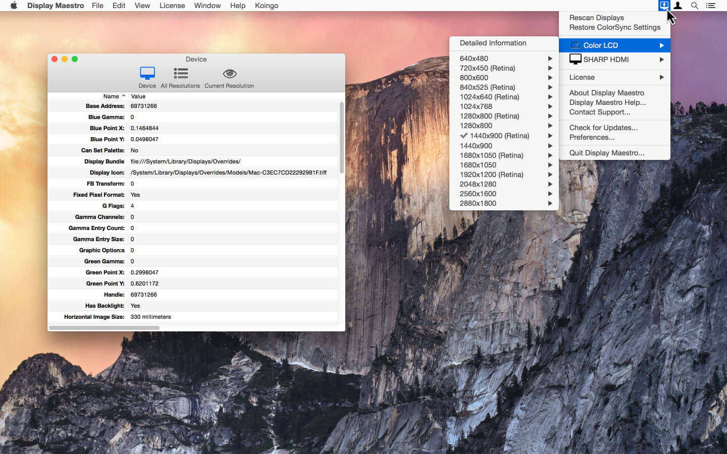 Display Maestro For Mac v5.1.0 Best Display Controller App For MacOS X Display Maestro For Mac