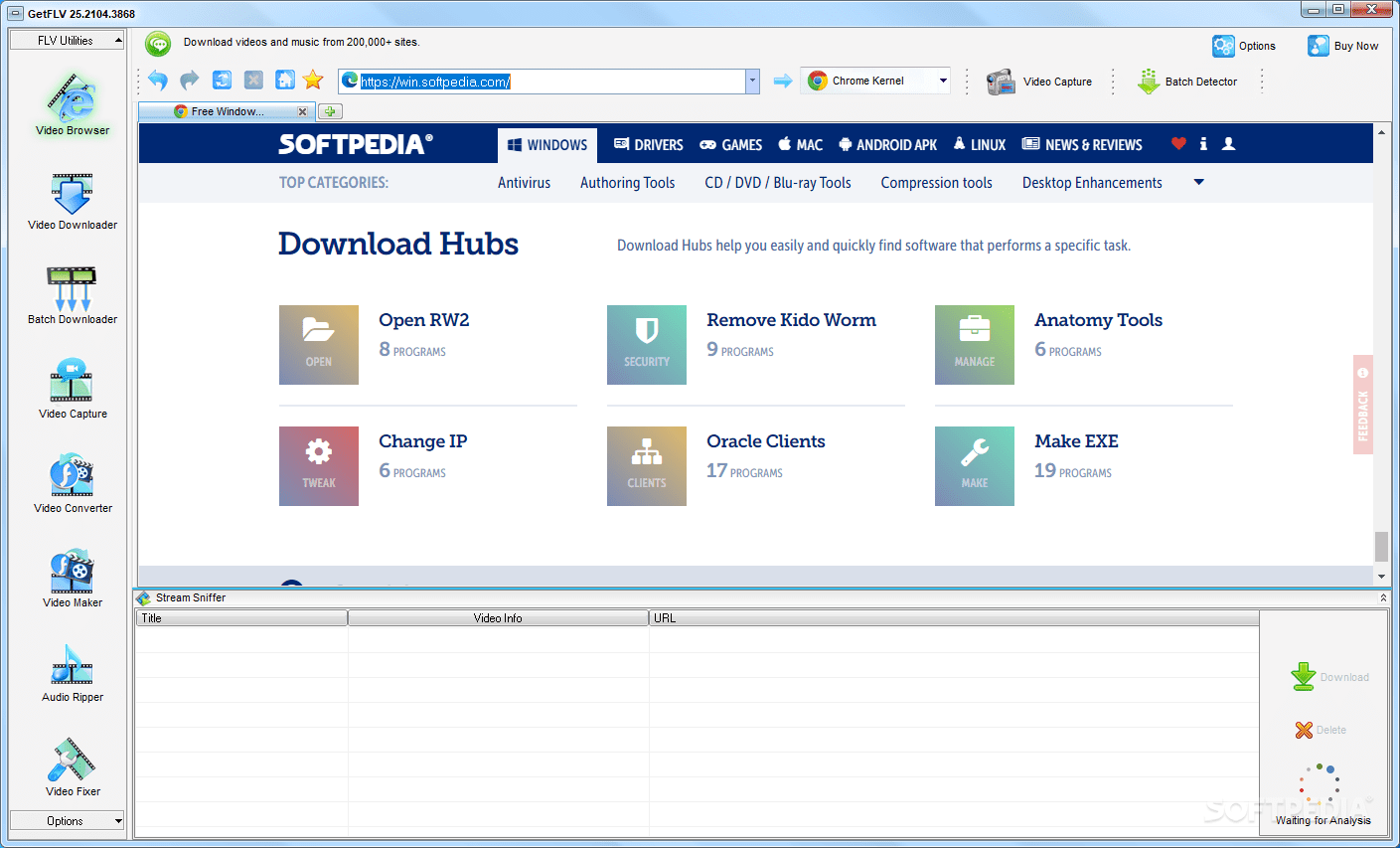 GetFLV Pro For Mac OSX v30.2204.68 Best FLV Video Downloader Software GetFLV Pro Crack