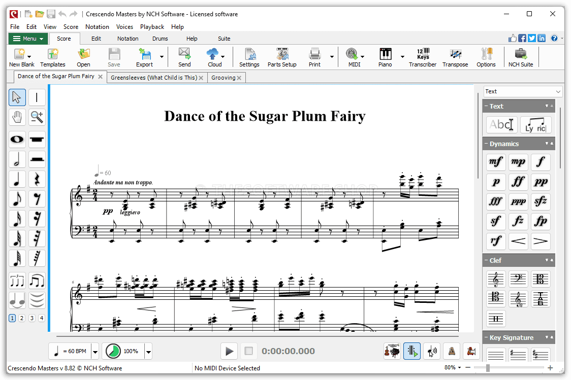 NCH Crescendo Masters for windows