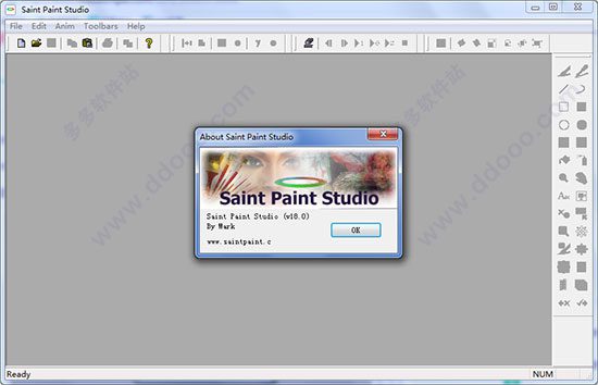 Saint Paint Studio For Mac OSX - Ideal Paint Package For Creating and Editing True Colour Saint Paint Studio Software Full Version