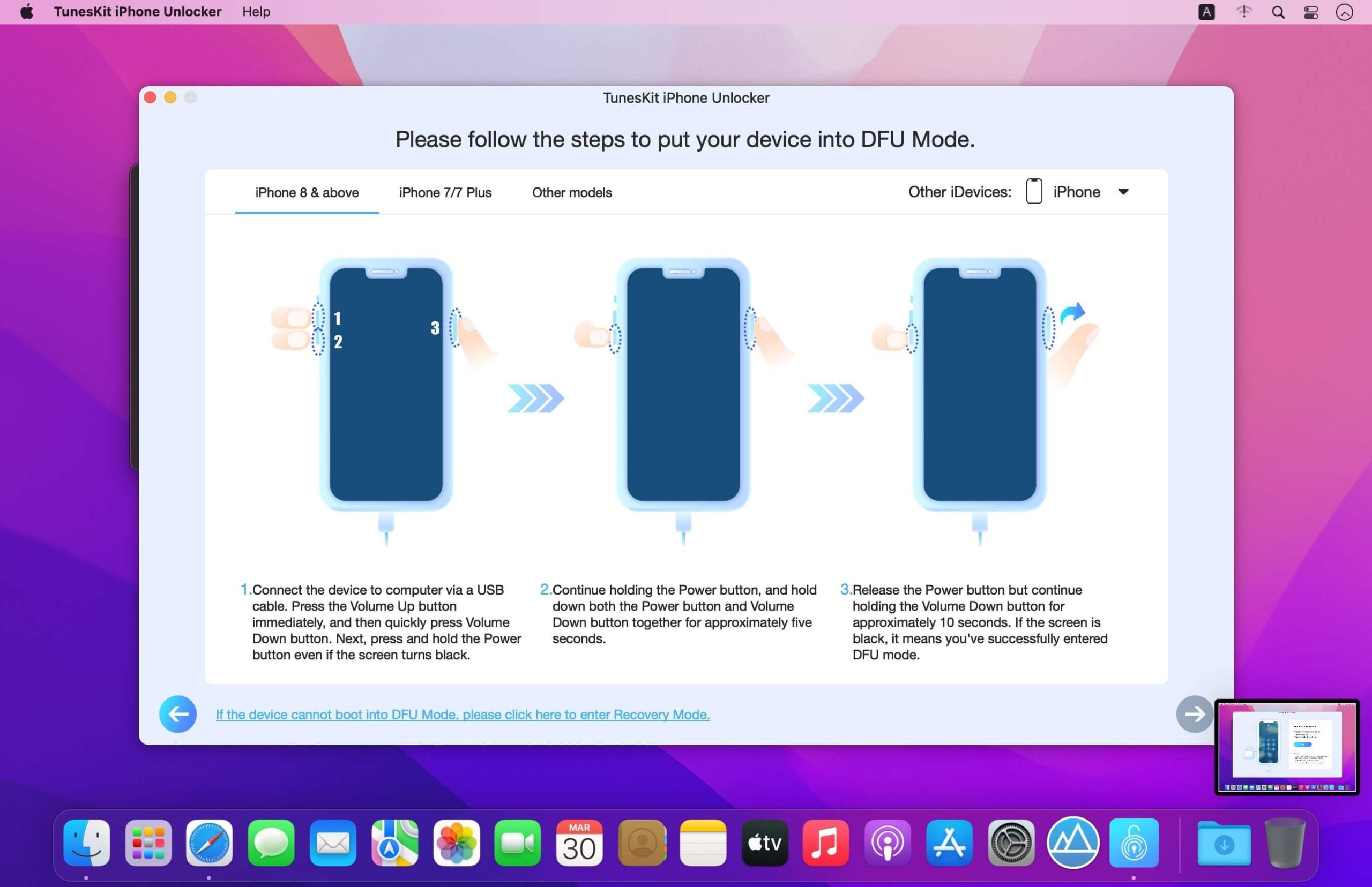 Download TunesKit iPhone Unlocker For Mac