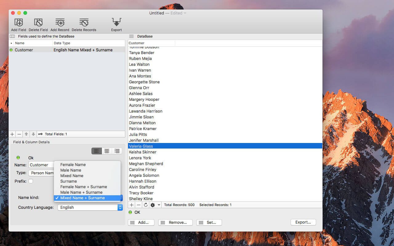 Data Creator For Mac v1.9.2 Best Data Creater App For MacOS X Data Creator For Mac