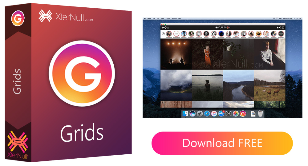 grids for instagram cracked for macos Grids for Instagram v6.1.7 Instagram Video, Photos Software For mac OSX