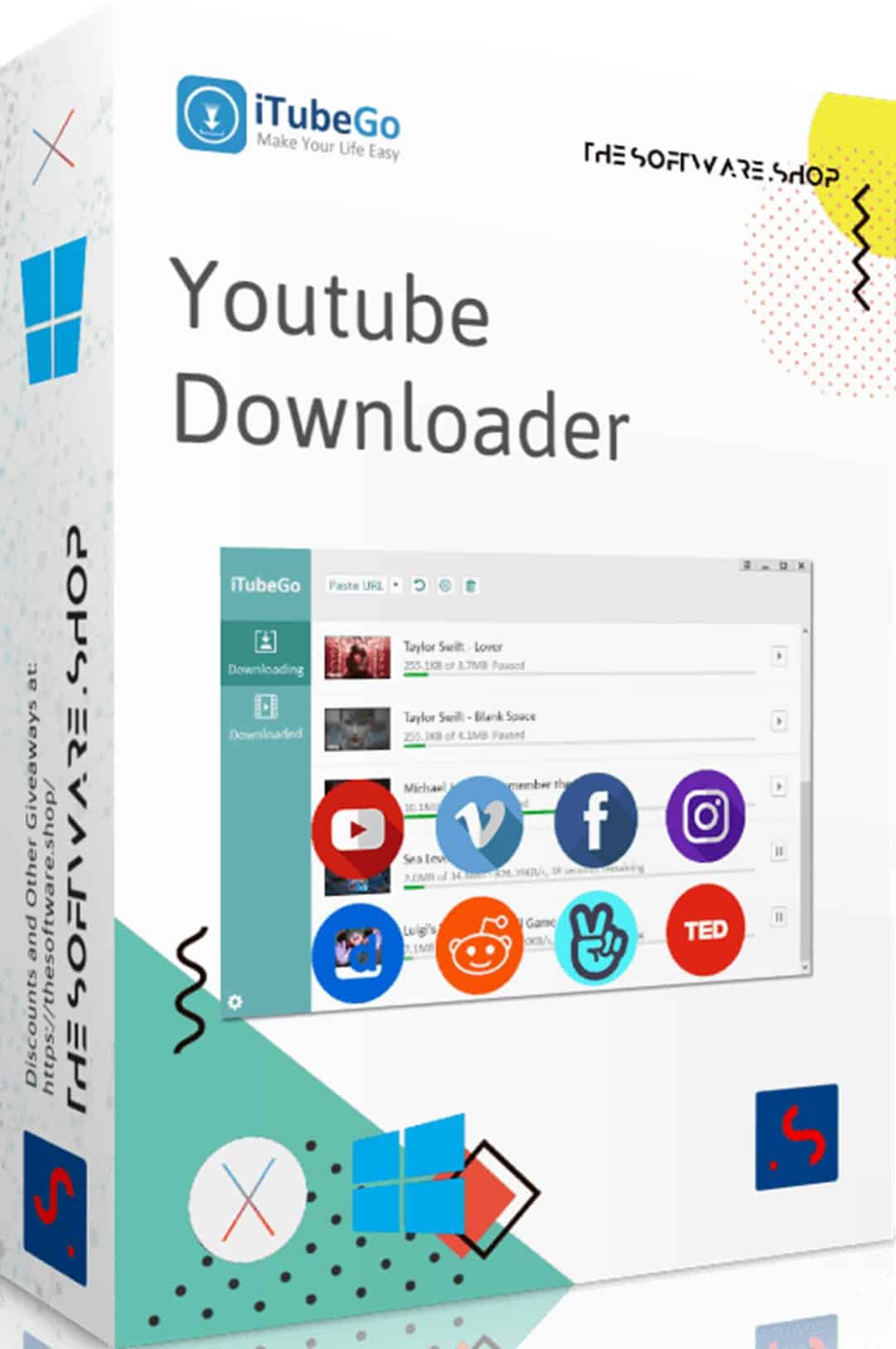 iTubeGo YouTube Downloader Mac v8.3.0 Best Audio And Video Downloader App For MacOS X iTubeGo YouTube Downloader Mac free download