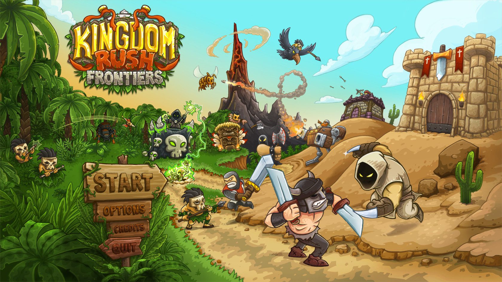 Kingdom Rush Frontiers For Mac v4.2.33 Best Strategy / Tower-Defense Game Free Download