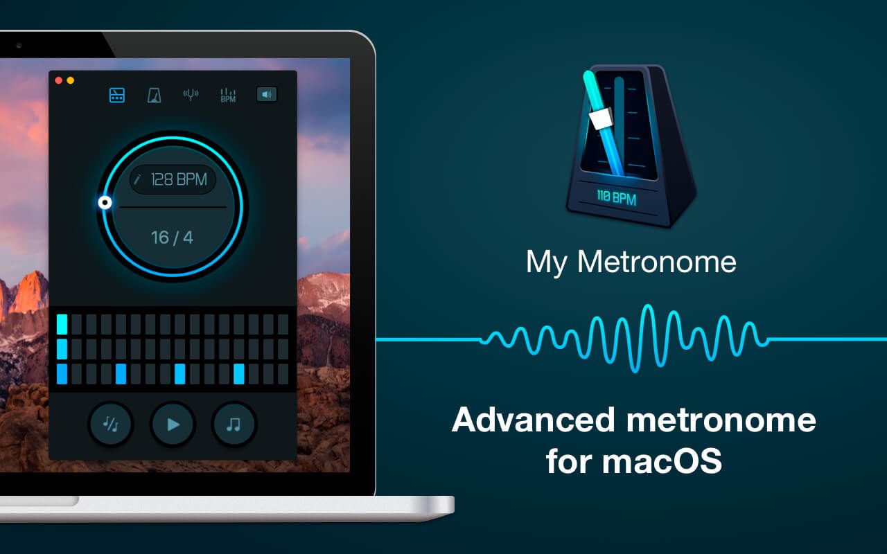 My Metronome For Mac v1.3.7 Perfect Music Practice Tool For MacOS My Metronome free download