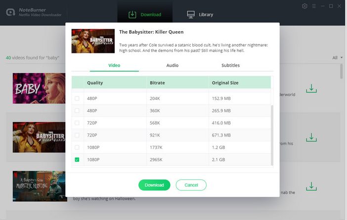 NoteBurner Netflix Video Downloader For Mac Noteburner Netflix Video Downloader