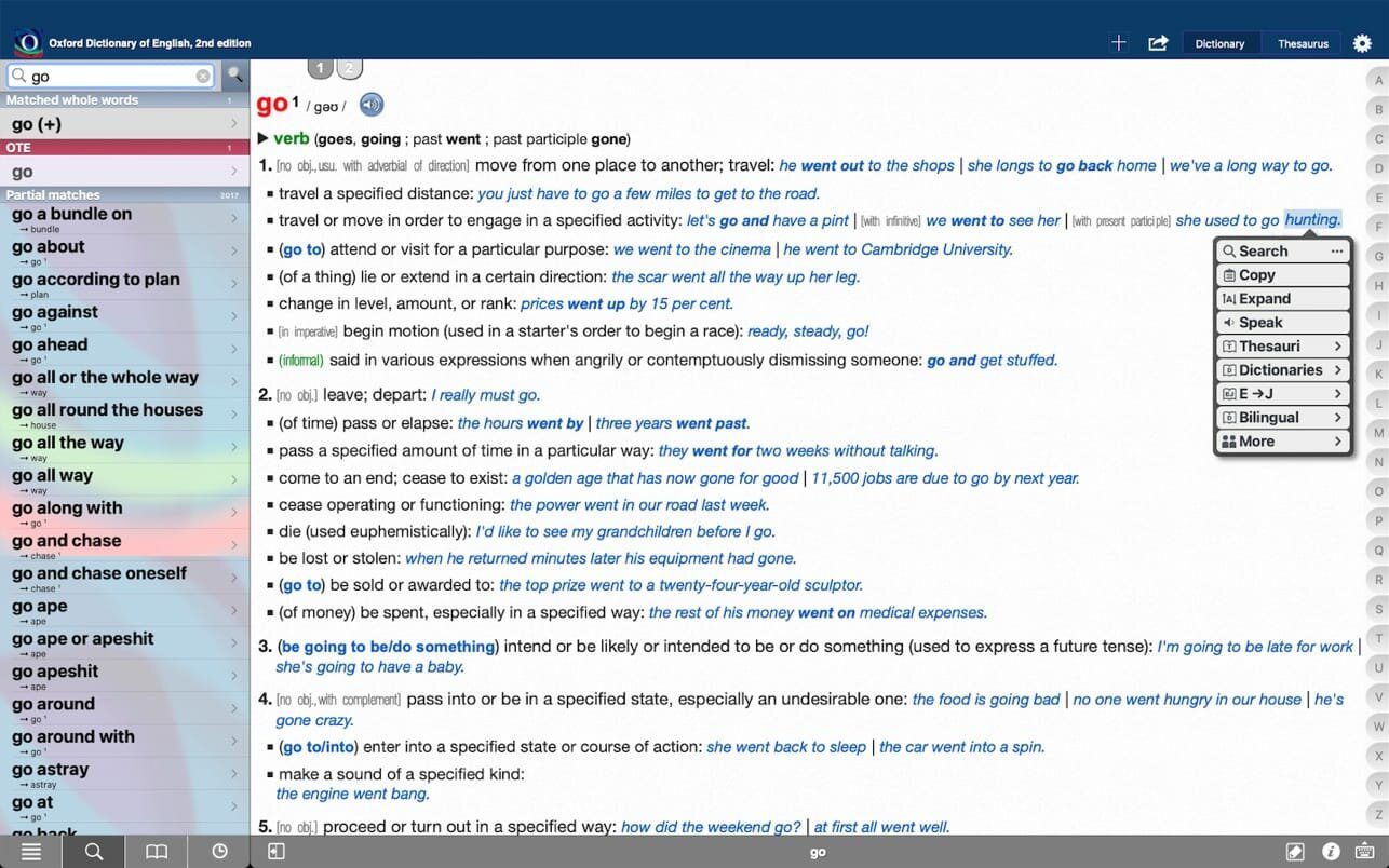Oxford Deluxe (ODE & OTE) For Mac v14.1 Ultimate English Dictionary On MacOS Oxford Deluxe (ODE & OTE) free download