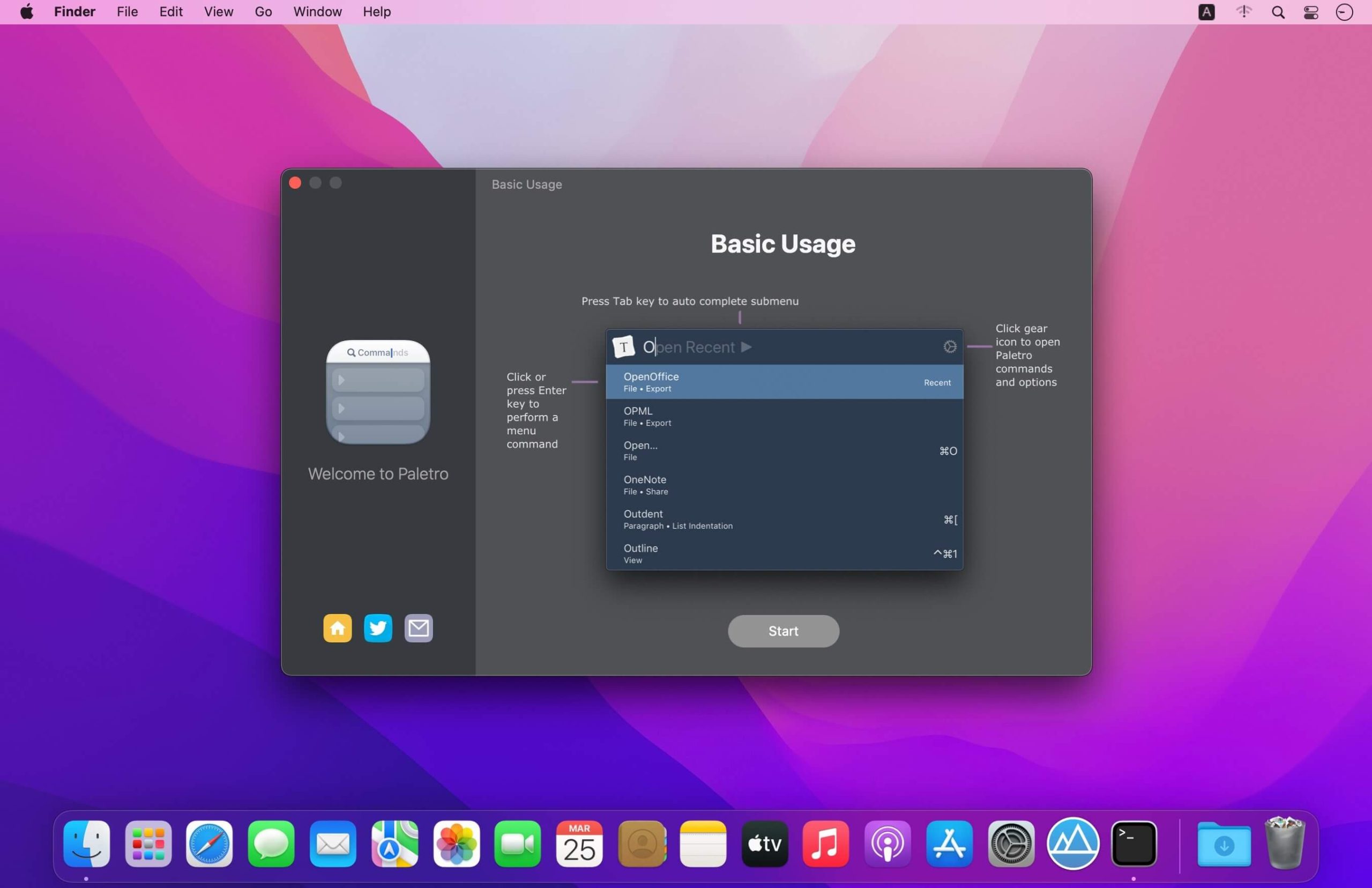 Paletro App For Mac v1.11.0 Best Command Palette in any applications on macOS