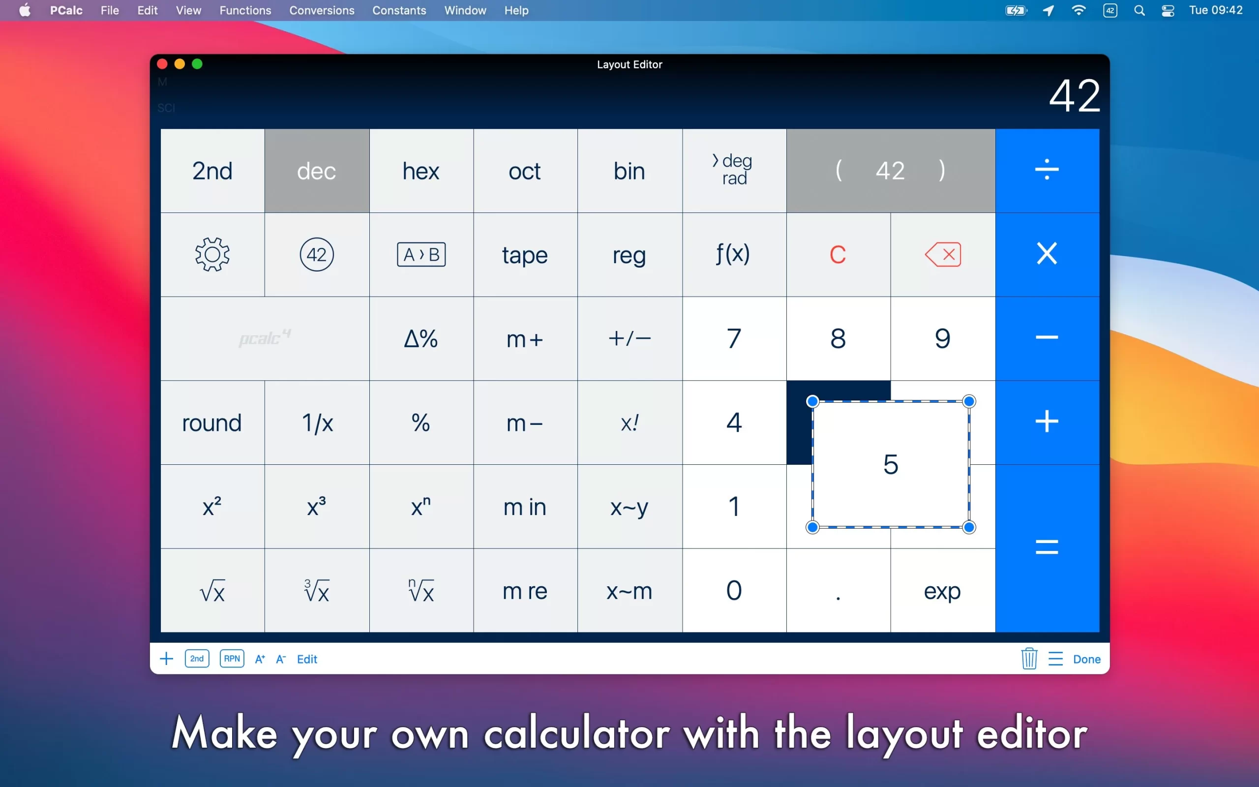 PCalc Pro For Mac v4.10.6 Scientific Calculator For Engineers MacOSX Download PCalc Pro For Mac Full Version