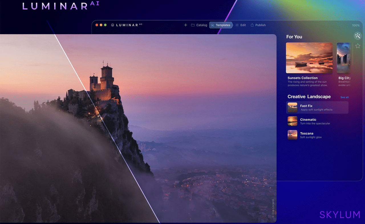 luminar ai for mac full version Luminar AI For Mac AI photo editing for Mac & PC By Skylum