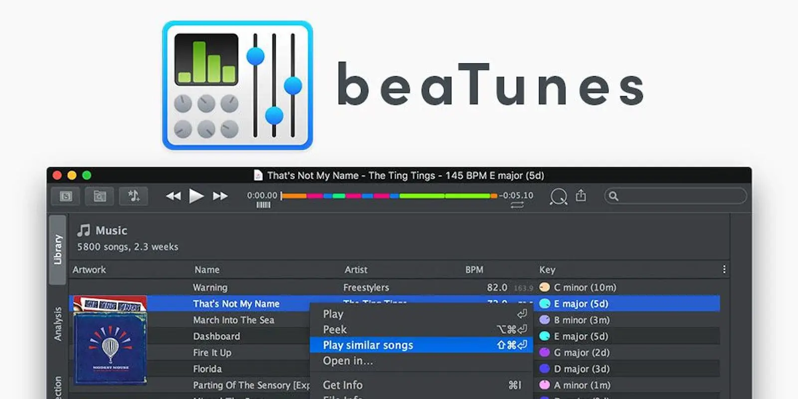 Tagtraum Industries BeaTunes For Mac v5.2.31 Best Music Player App For MacOS X Tagtraum Industries BeaTunes For Mac