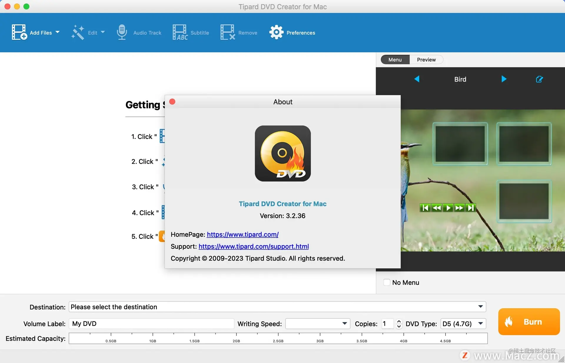 Tipard DVD Creator For Mac
