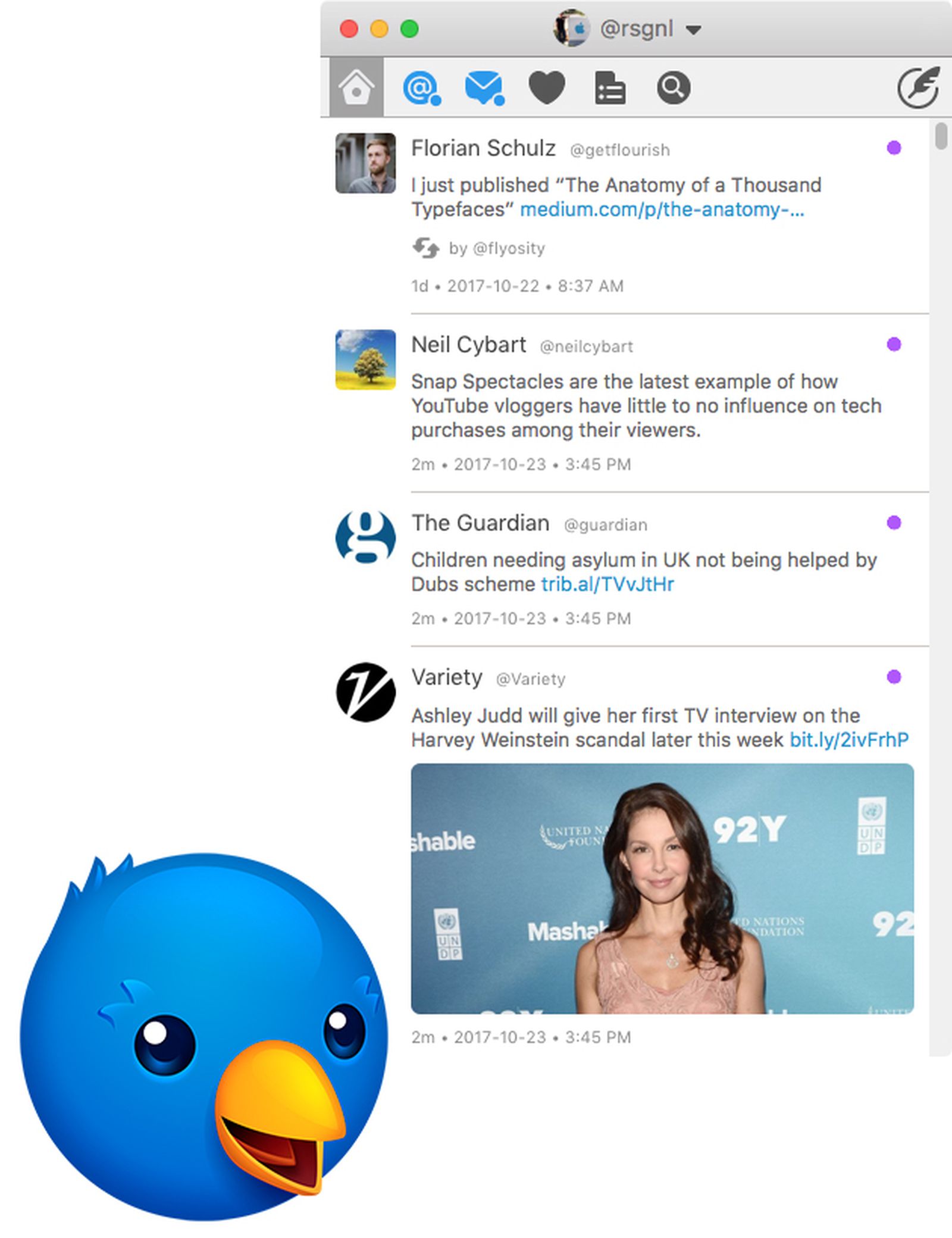 Twitterrific Pro For Mac v5.4.10 Award Winning Twitter Client App Download Twitterrific Pro For Mac Full Version